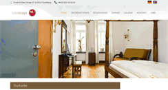 Desktop Screenshot of hotel-monpti.de